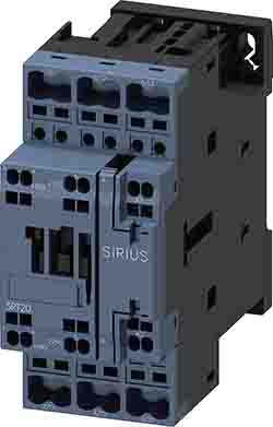 Siemens Contactor, 230 V ac Coil, 3-Pole, 25 A, 11 kW, 1 NO/1 NC