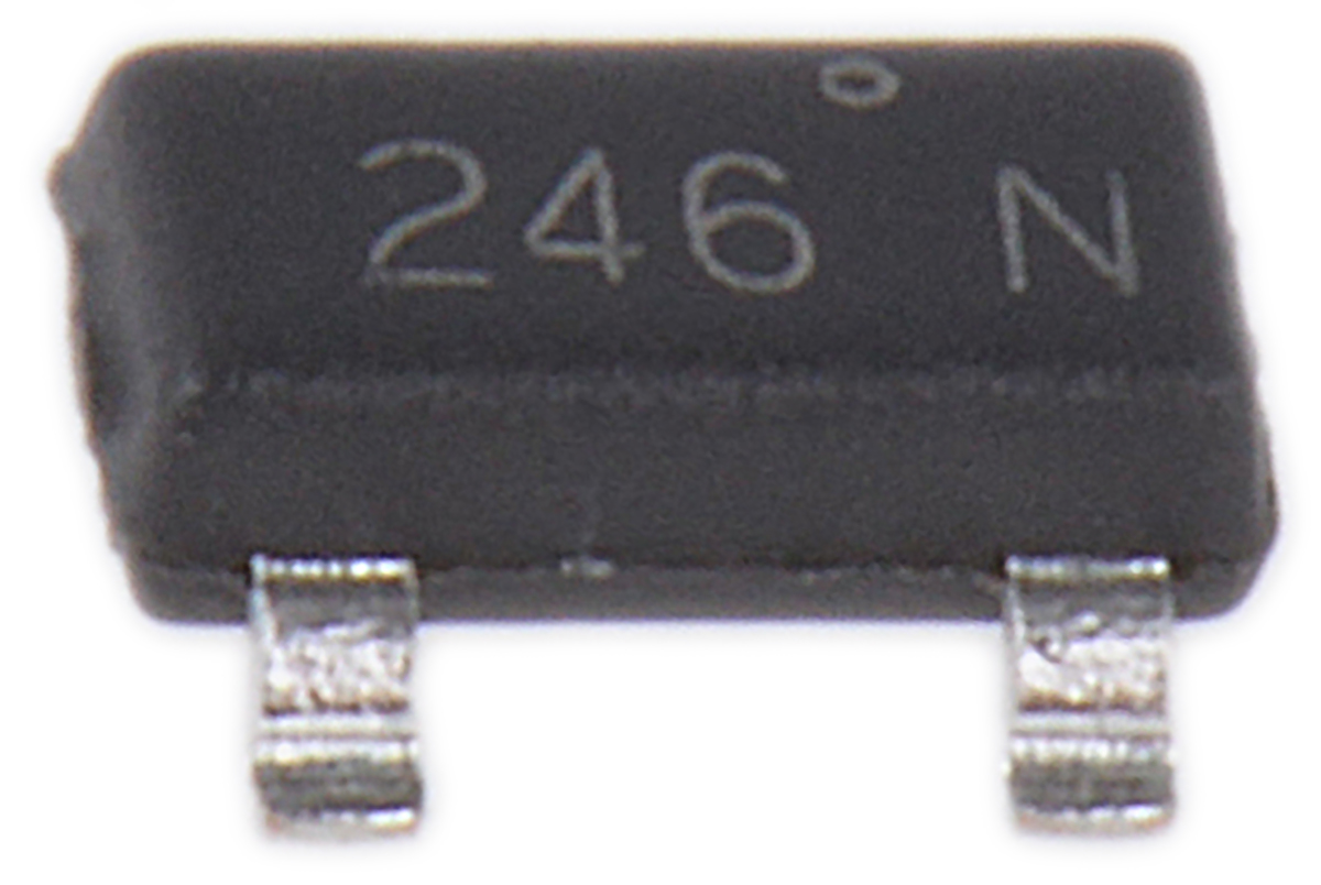 onsemi PowerTrench Type N-Channel MOSFET, 1.6 A, 150 V Enhancement, 3-Pin SOT-23 FDN86246