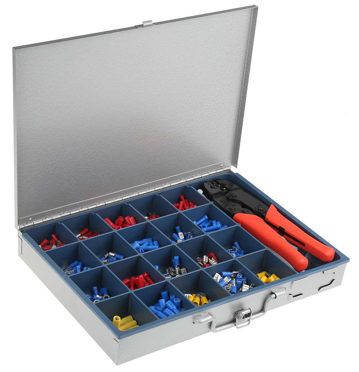 HellermannTyton 630 Pieces Insulated Terminal Crimp terminal Kit