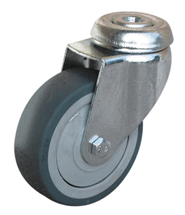 Guitel Hervieu Swivel Castor Wheel, 70kg Capacity, 100mm Wheel
