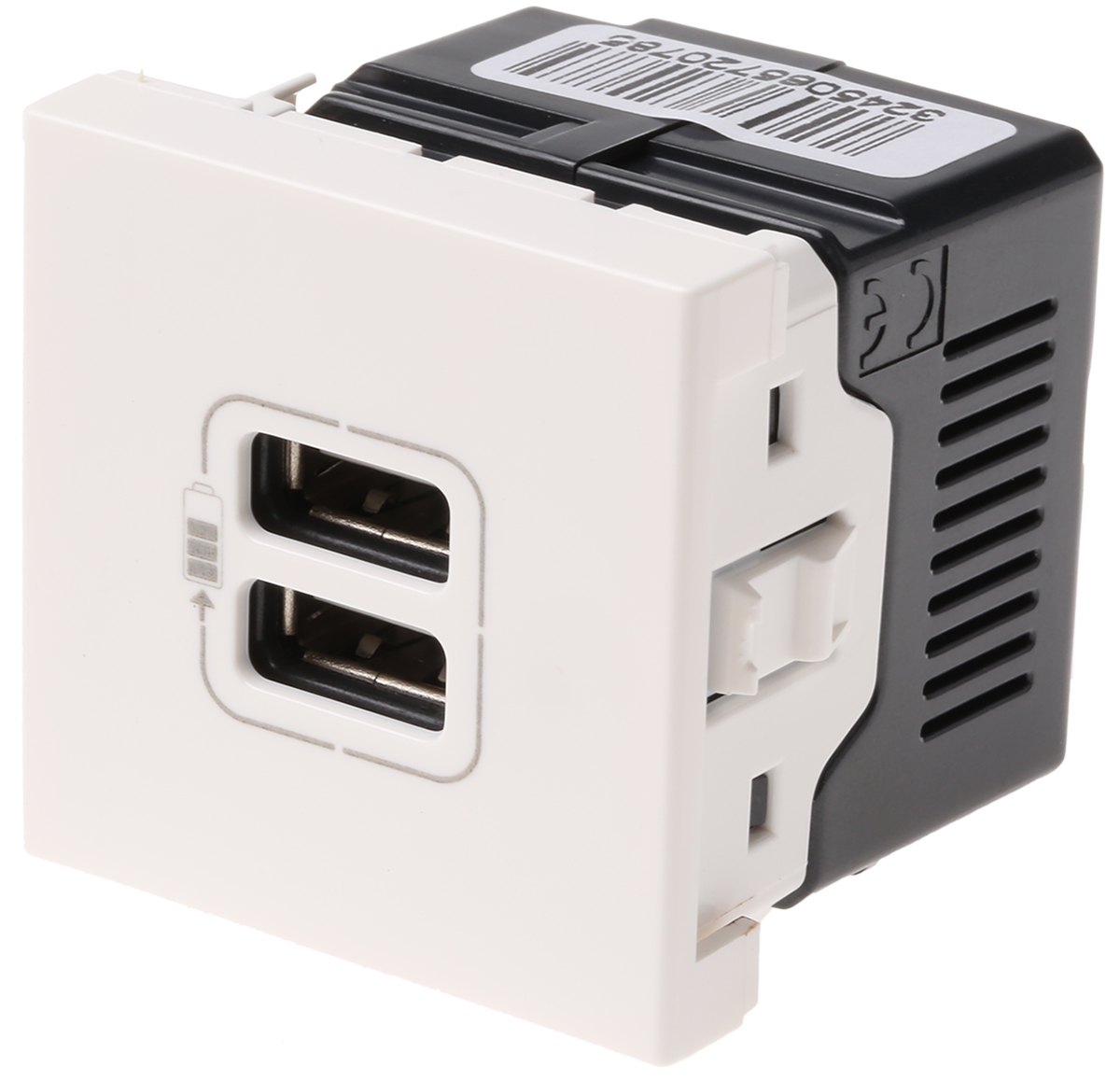 Legrand Arteor White 1 Gang USB Socket, 2.4A, Indoor Use