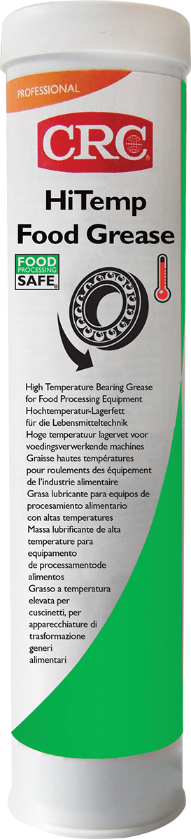 CRC High Temperature Lubricant Grease 400 g FPS HT FOOD GREASE, 400g,Food Safe