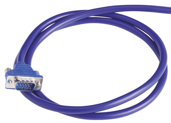 RS PRO Male VGA to Female VGA Cable, 10m Blue