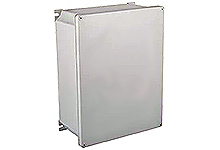 Molex Die Cast Aluminium Enclosure, 407 x 313 x 157mm