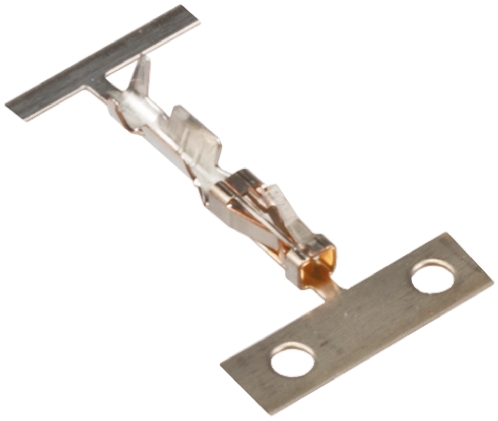 TE Connectivity AMPMODU Short Point Series Female Crimp Terminal, 26AWG Min, 22AWG Max
