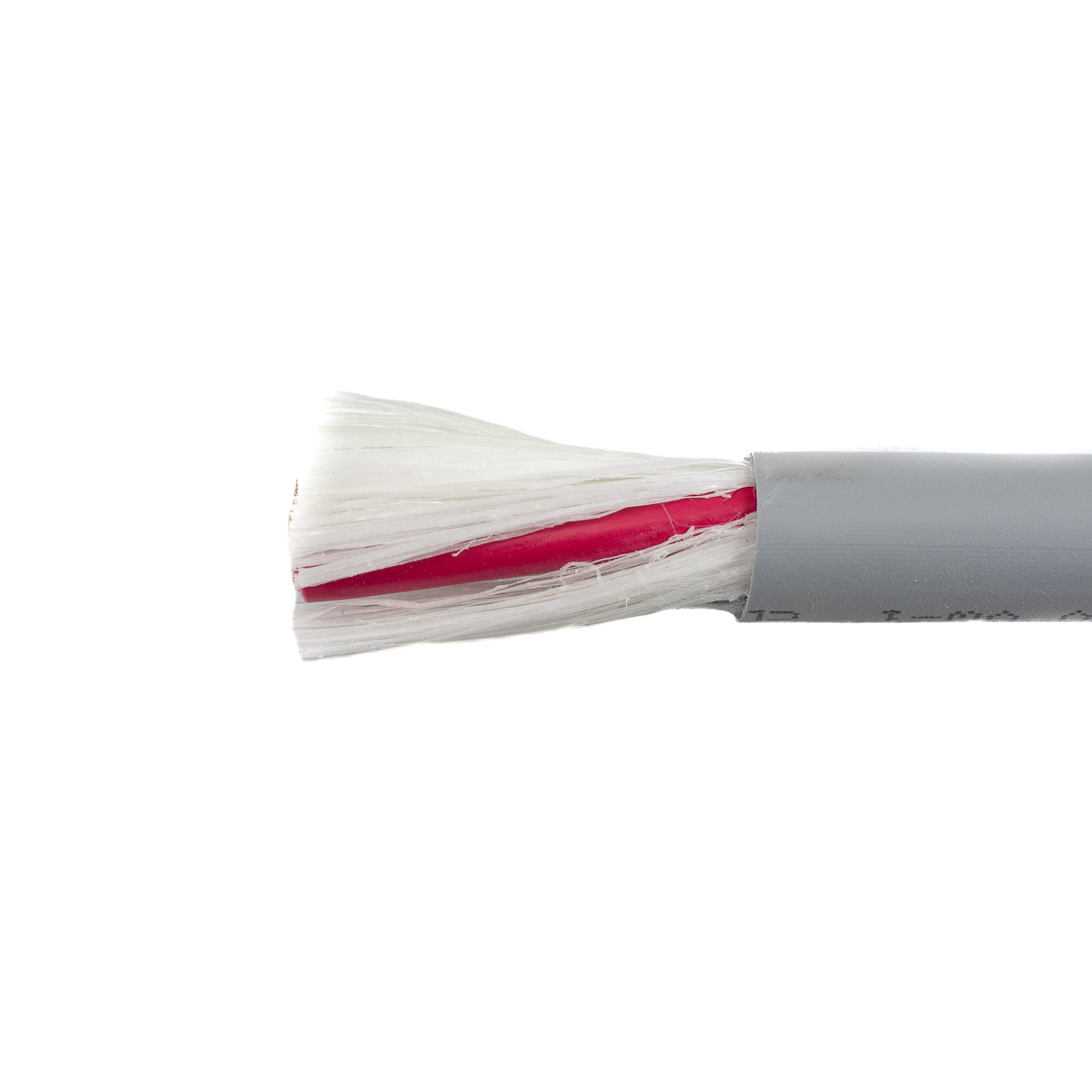 Alpha Wire Ecogen Ecoflex Control Cable, 4 Cores, 0.81 mm² 18 AWG, Unscreened, 30 m, Grey Modified Polyphenylene Ether