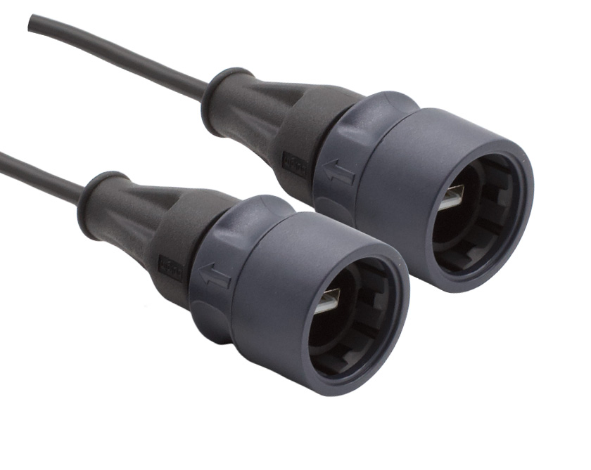Bulgin USB 2.0, Male USB 2.0 to Male USB A, 2m