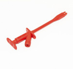 Mueller Electric Crocodile Clip, 10A, Red