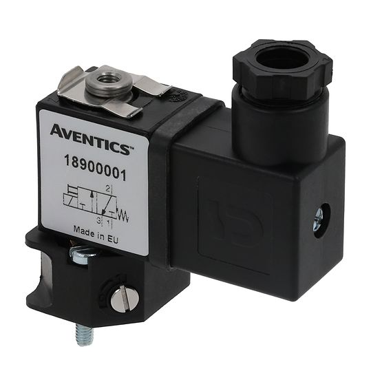 EMERSON – ASCO Solenoid Valve 18900001.230/50-60, 3 Port, NC M5, 230 V ac, M5