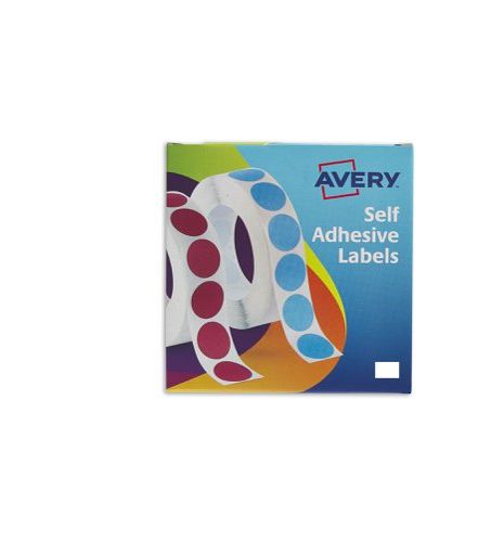 Avery White Adhesive High Visibility Label Sheet, Pack of 2000EA