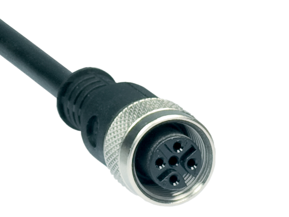 Schmersal Circular Connector, 4 Contacts, Cable, M12 Connector, Socket, Female, IP67, KA Series