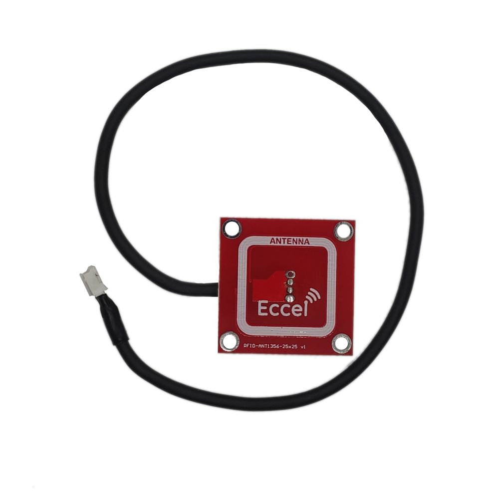 Eccel Technology Ltd Mux ANT 1356-25x25-300 Square Antenna, High Frequency RFID