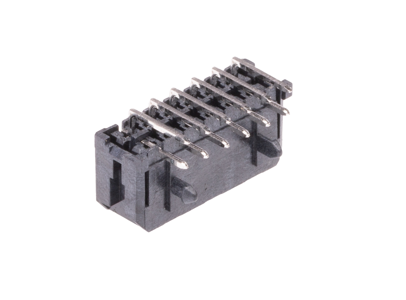 Molex Micro-Fit 3.0 Series Right Angle Through Hole PCB Header, 12 Contact(s), 3 mm Pitch, 2 Row, Shrouded
