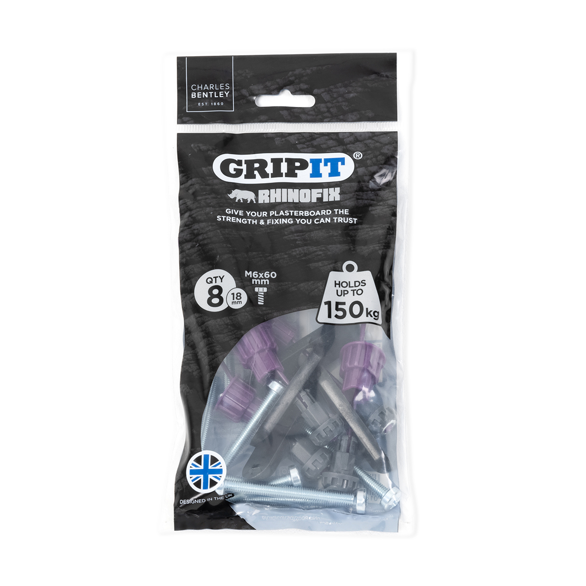 Gripit M6 Plasterboard Fixing
