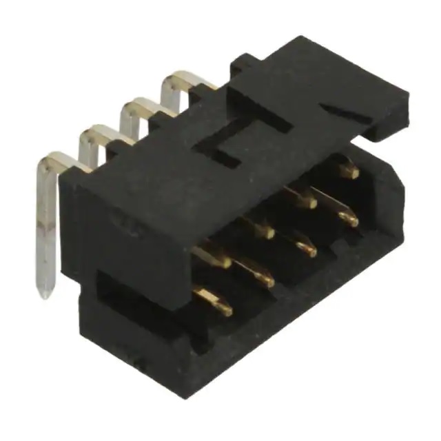 Molex Milli-Grid Series Right Angle Through Hole PCB Header, 8 Contact(s), 2 mm Pitch, 2 Row, Shrouded