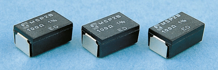 Vishay MSP 100 mΩ Wirewound Surface Mount Resistor ±5 % 1 W - MSP1BR1000JR10E3