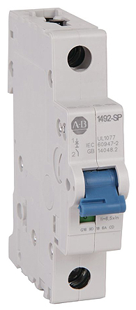 Allen Bradley 1492 1492-SPM MCB, 1P, 13A Curve C, 277V AC, 48V DC, 10 kA Breaking Capacity