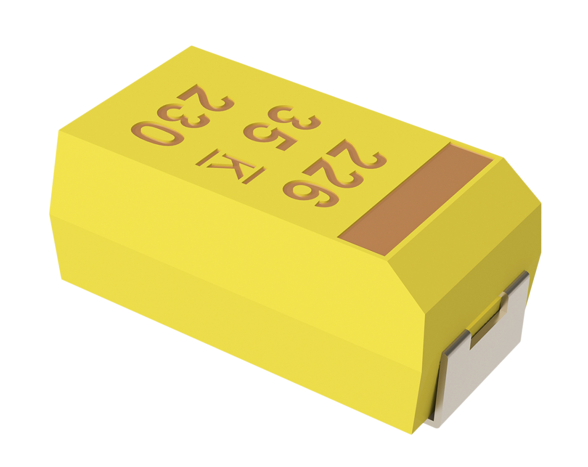 KEMET 10μF MnO2 Tantalum Capacitor 25V dc, T491 Series