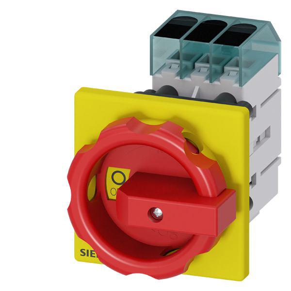 Siemens 3 Pole DIN Rail Isolator Switch - 63A Maximum Current, 22kW Power Rating, IP65