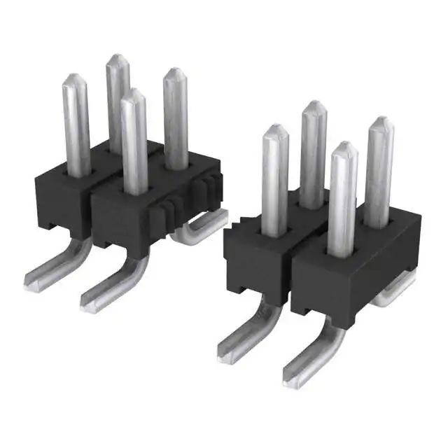 Samtec TMM Series Vertical Through Hole Pin Header, 14 Contact(s), 2 mm Pitch, 2 Row, Unshrouded