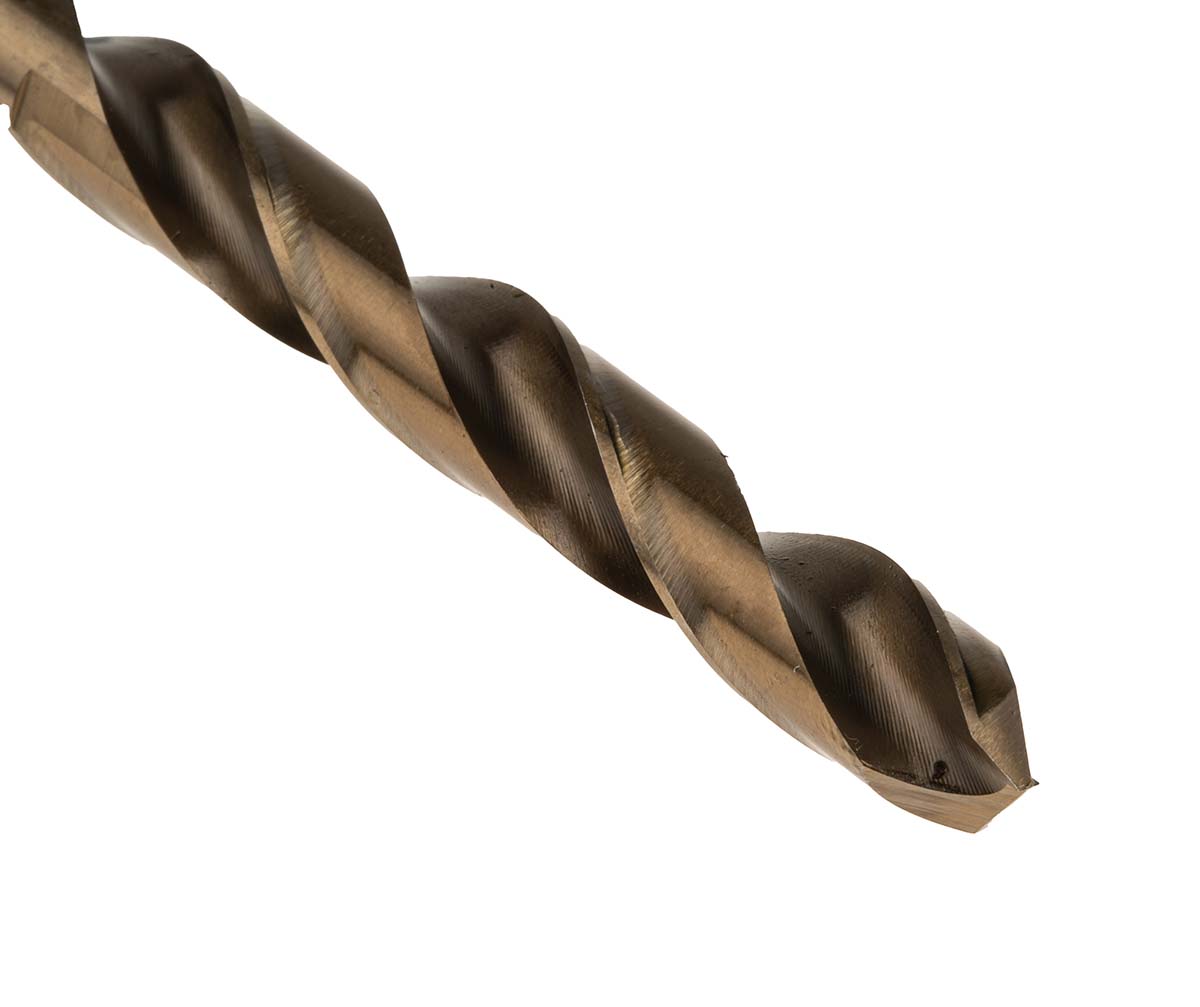 RS PRO HSCo Twist Drill Bit, 9.5mm Diameter, 125mm Overall