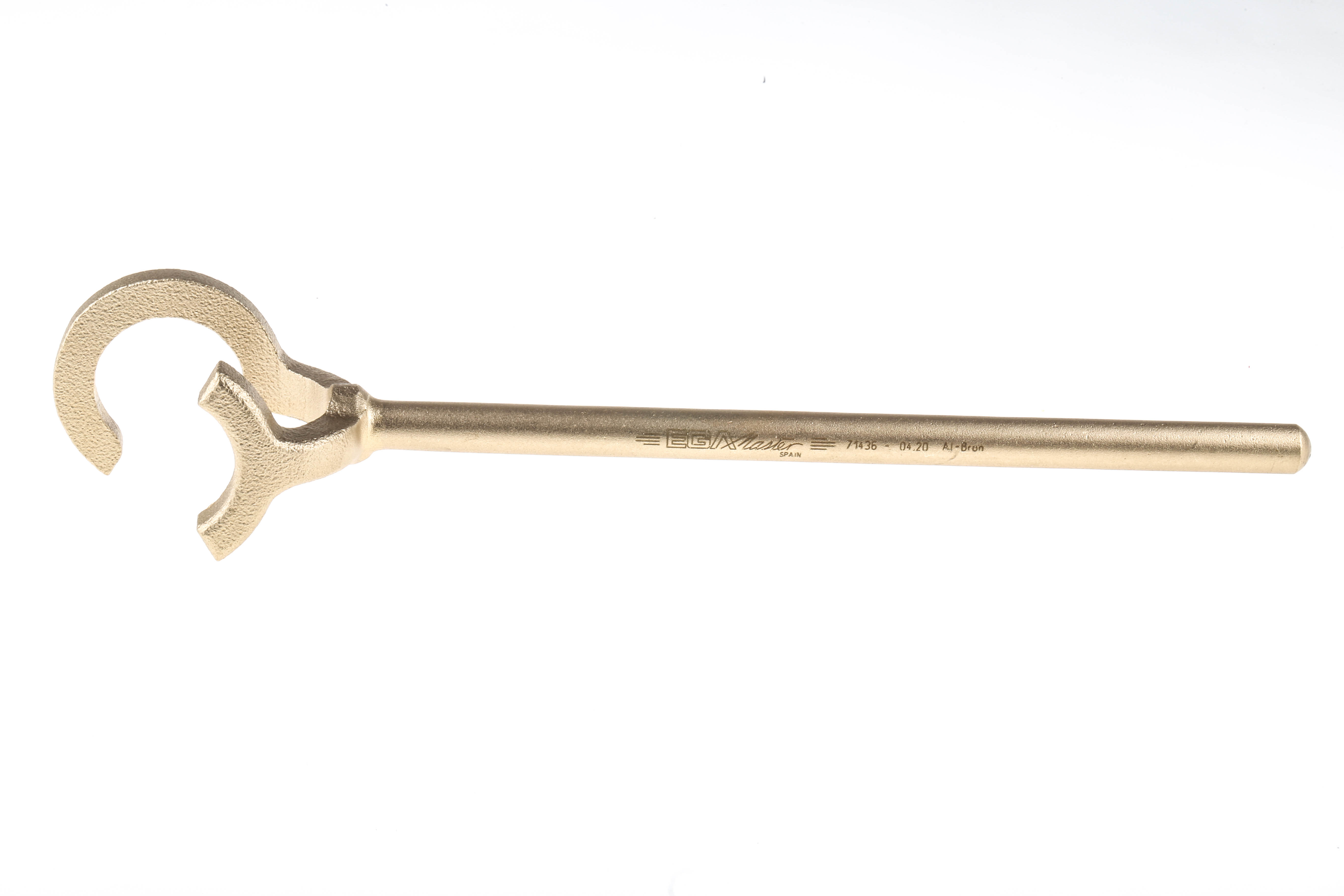 Ega-Master 71436 380mm Hook Spanner Aluminium Bronze
