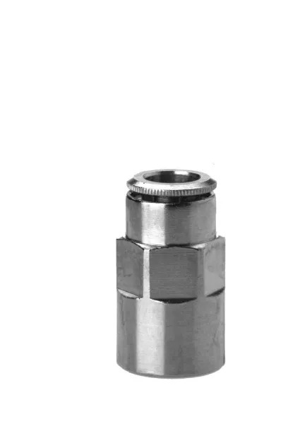Camozzi Series 6000 Series Push-in Fitting, G 1/8 to Push In 8 mm, Threaded Connection Style, 6463 8-1/8