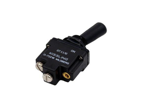 TE Connectivity Toggle Switch, Through Hole Mount, On-On, SPST, Threaded Connector Terminal