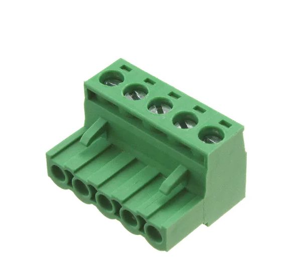 RS PRO, 5mm Pitch, 5 Way, Pluggable Terminal Block, Plug, Free Hanging (In Line)