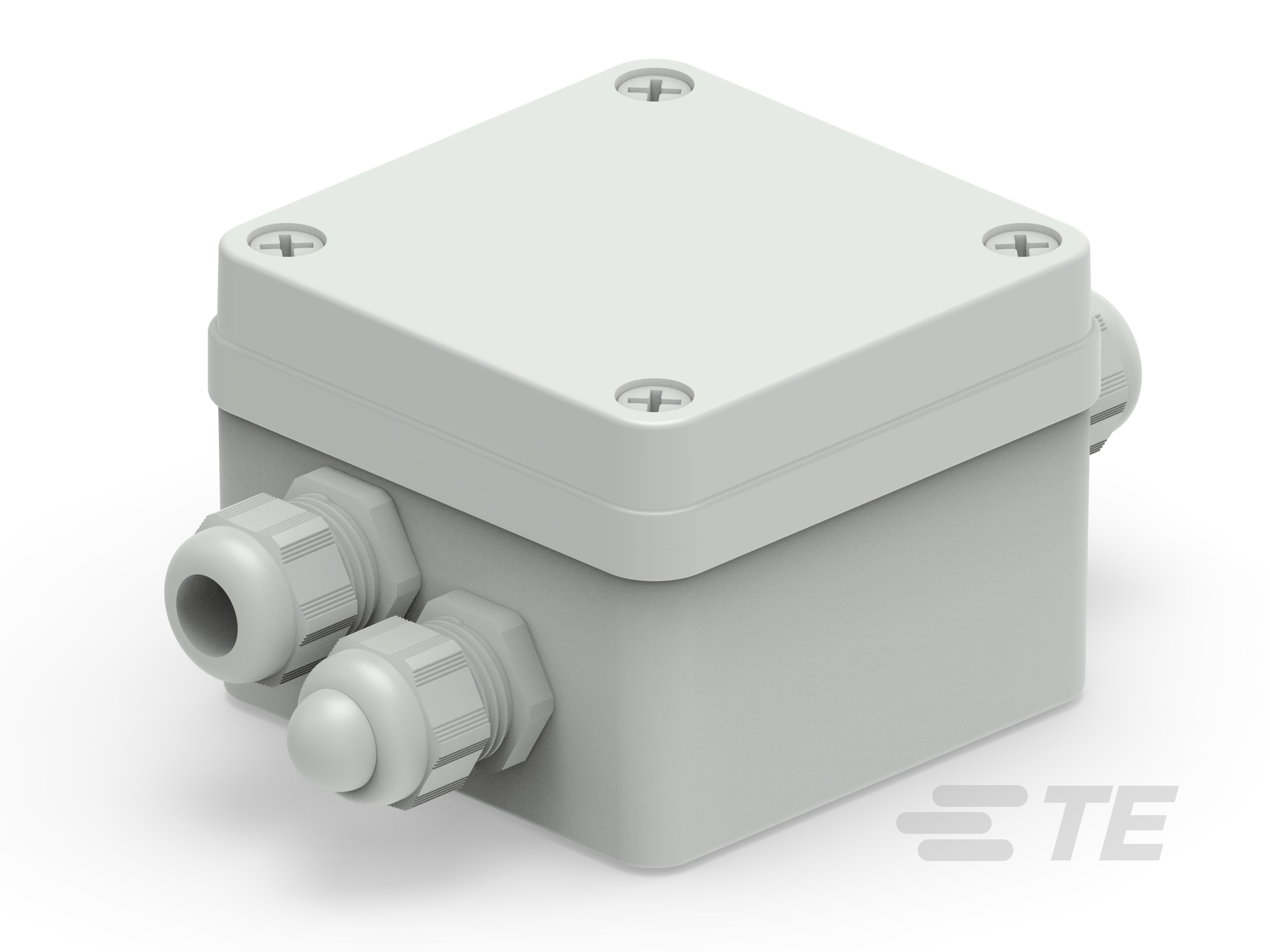 TE Connectivity 1SNS Series Grey Polycarbonate Junction Box, IP66, 167.8 x 100 x 75mm