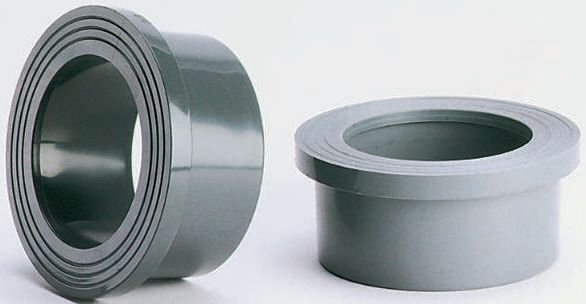 Georg Fischer Plastic Pipe Fitting Flange Adaptor, 4in