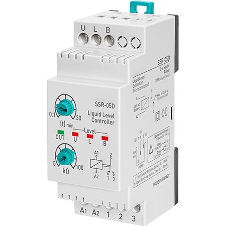 RS PRO Liquid Level Monitoring Relay, Single Phase, 150 → 260V ac, DIN Rail