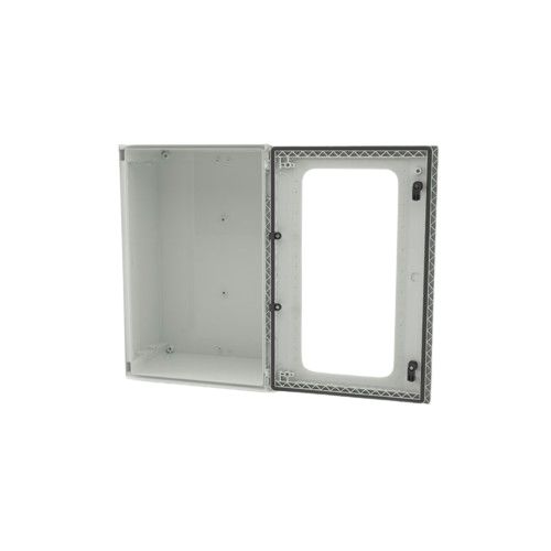 HellermannTyton BRES Series Polyester Enclosure, IP66, 600 mm x 400 mm x 230mm