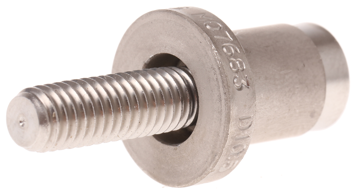 Glenair Nickel Plated Stainless Steel Earth Bonding, 16mm