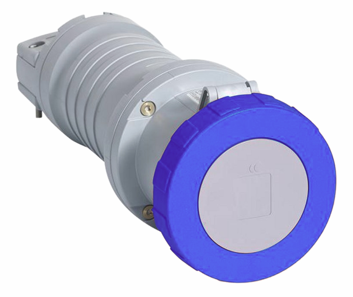 Amphenol Industrial, Tough & Safe IP67 Blue Cable Mount 2P + E Industrial Power Socket, Rated At 63A, 230 V