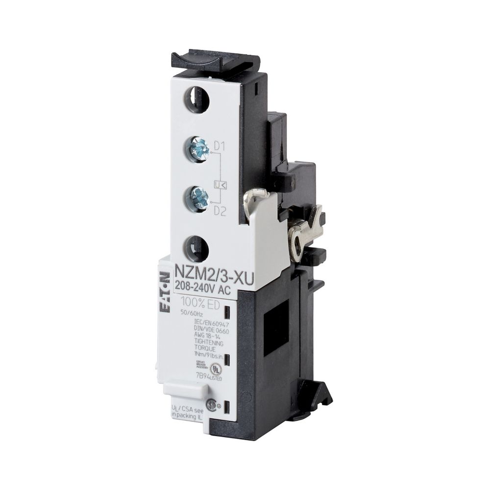 Eaton Eaton Moeller NZM Undervoltage Release for use with N(S)2(-4), N(S)3(-4), NZM2(-4), NZM3(-4)