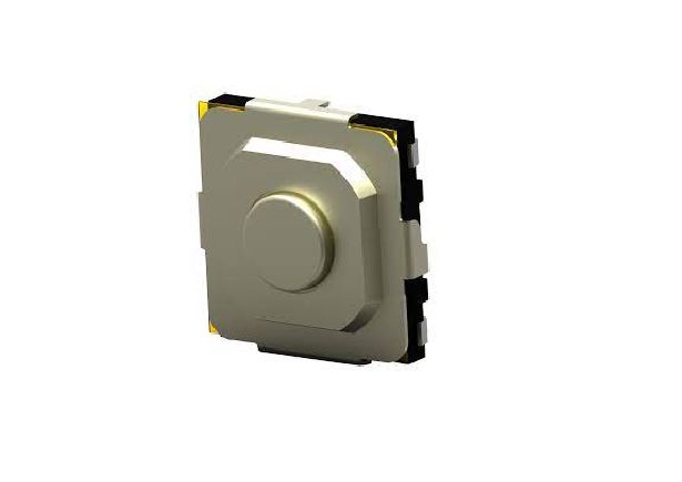 TE Connectivity Black Round Button Tactile Switch, SPST 50 mA Surface Mount