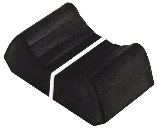 Sifam Black Potentiometer Knob Tang, 4/02 LK150 01