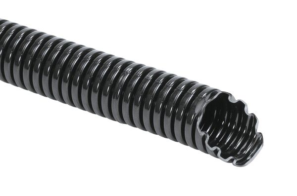 HellermannTyton Flexible Conduit, 10mm Nominal Diameter, Plastic, Black