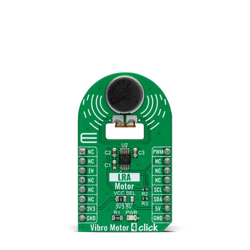 MikroElektronika Vibro Motor 4 Click Human Machine Interface Development Board for Linear Resonant Actuator for