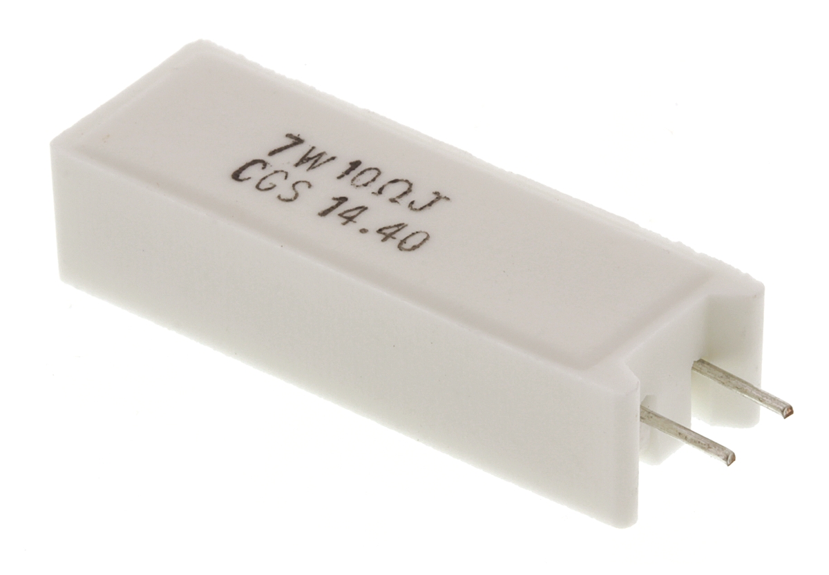 TE Connectivity 10Ω Wire Wound Resistor 7W ±5% SQMW710RJ