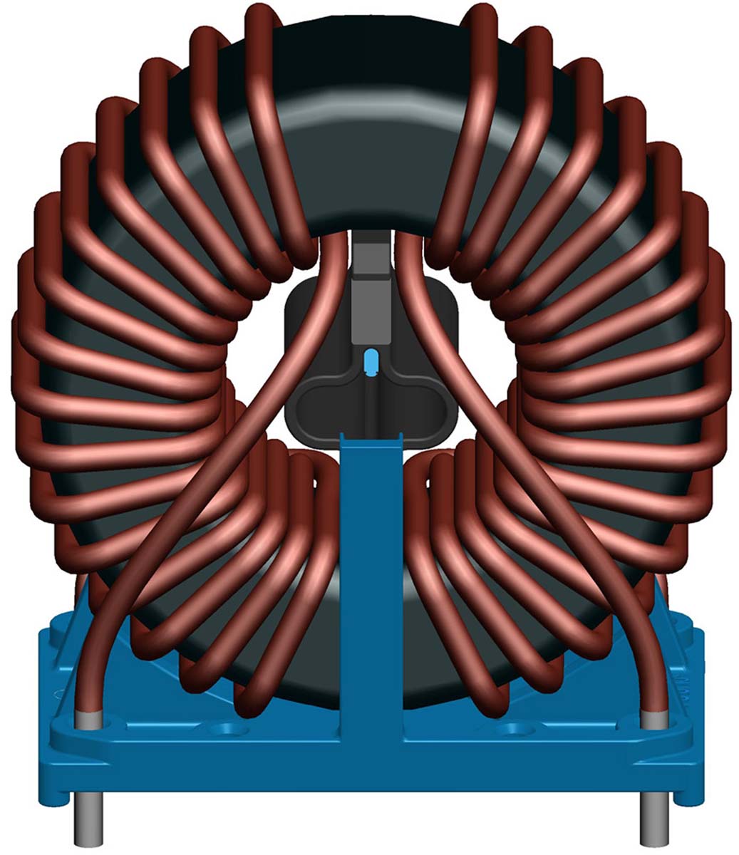 EPCOS 3.3 mH ±30% Ferrite Power Line Choke, Max SRF:10kHz, 12A Idc, 8.4mΩ Rdc 250 V ac, B82726S