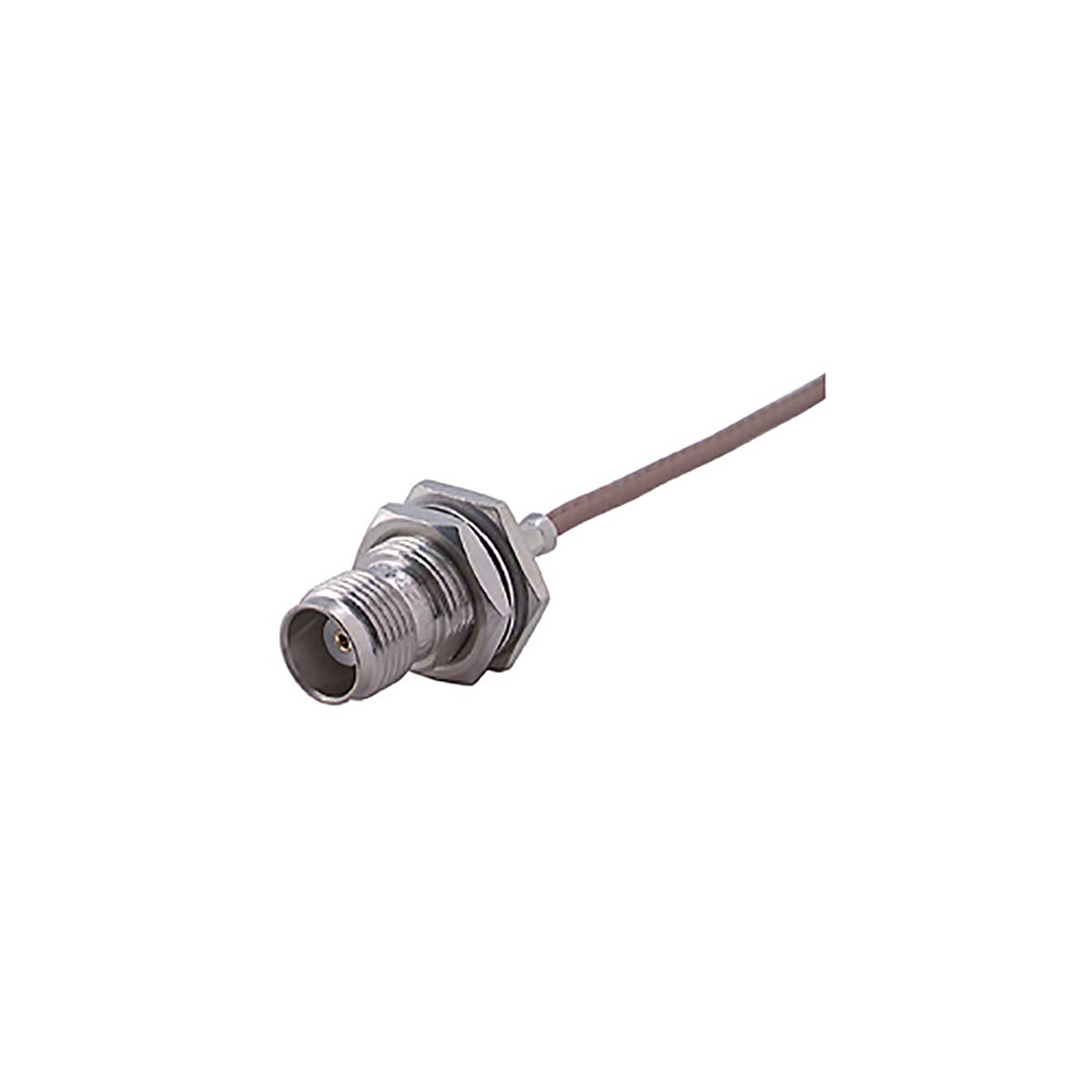 Huber+Suhner 24_TNC-50-3-23/133_NE Series, Jack Cable Mount TNC Connector, 50Ω, Crimp Termination, Straight Body