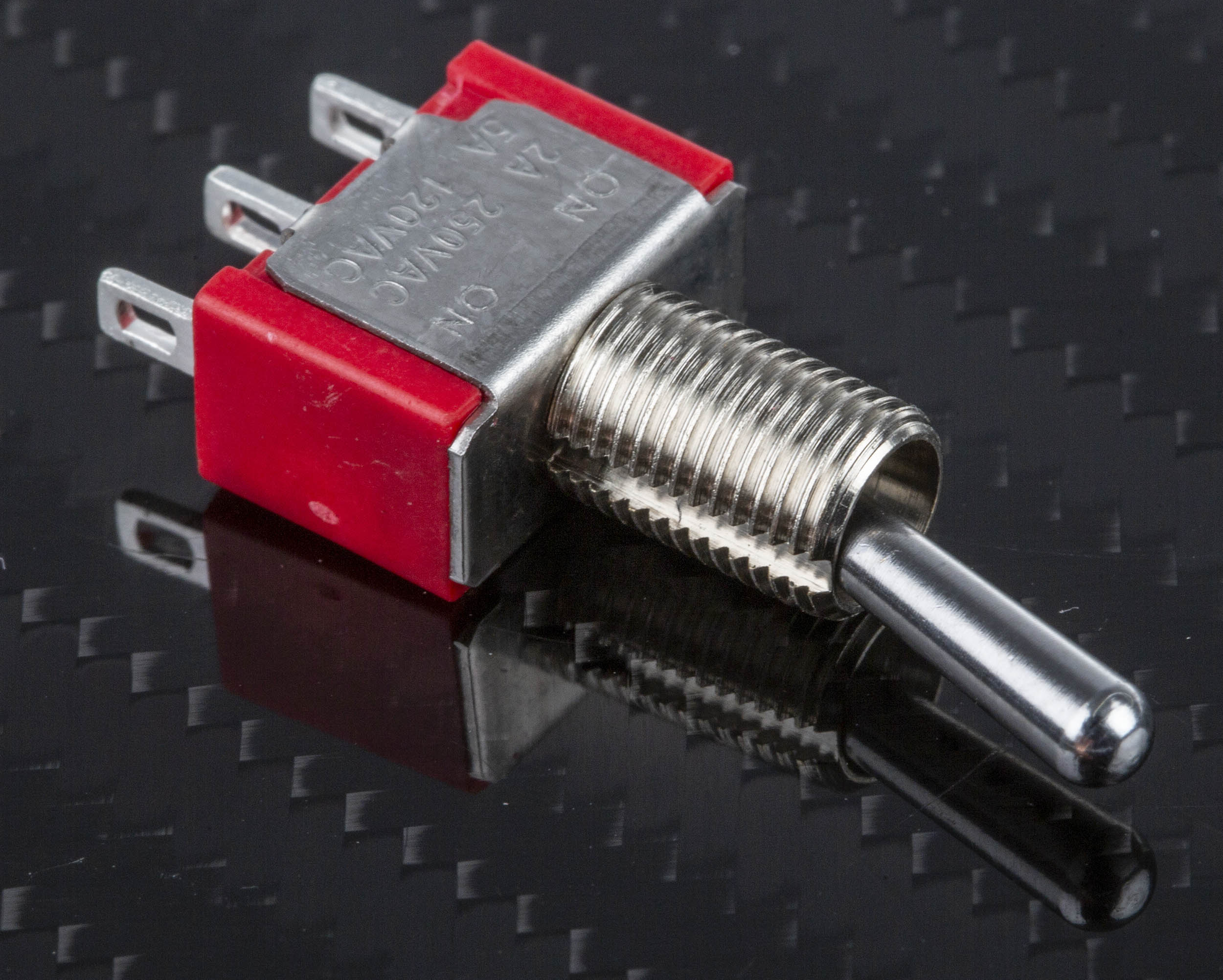 RS PRO Toggle Switch, Panel Mount, On-On, SPDT, Solder Terminal