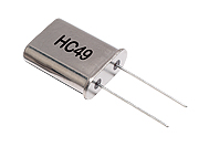 IQD 3.6864MHz Crystal Unit ±20ppm HC49 2-Pin 11.05 x 4.65 x 13.46mm