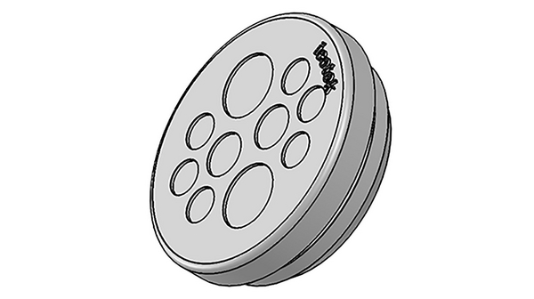 Icotek Elastomer Cable Trunking Frame, 888 x 888 x 12mm, KEL-DP