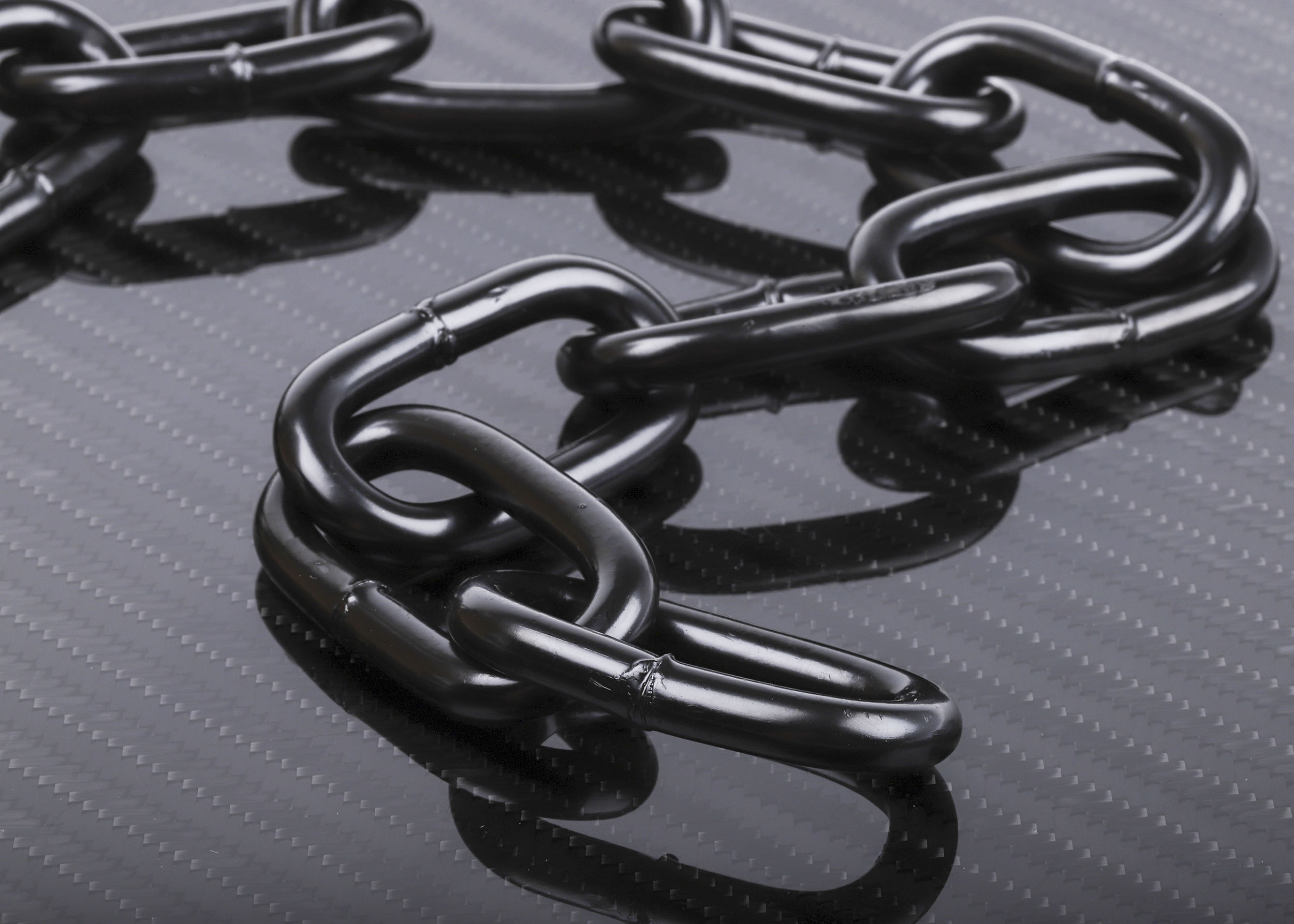 RS PRO Japanned Steel Chain, 10m Length, 150 kg Lifting Load