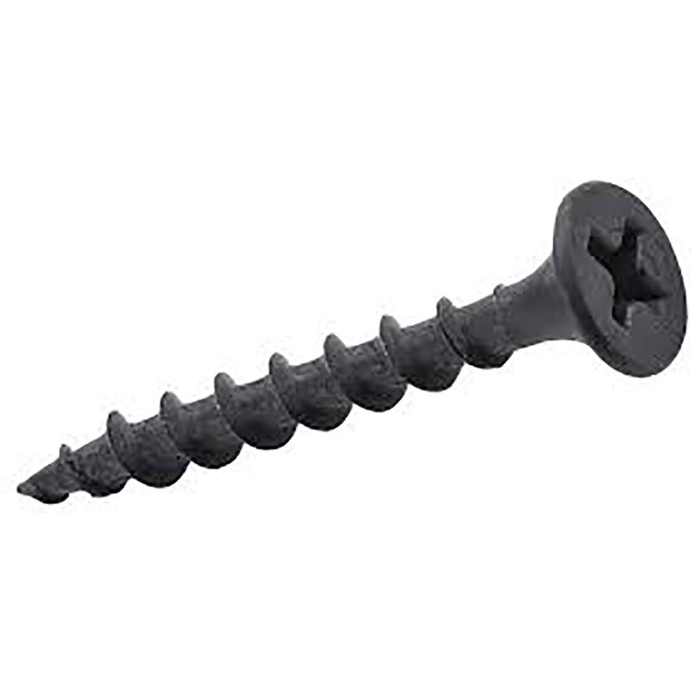 RS PRO Black Steel Plasterboard Fixings #7 x 2 1/2in Long