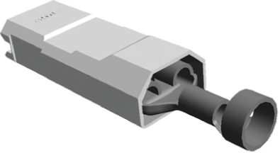 TE Connectivity Ultra-Pod Natural Insulated Female Spade Connector, Receptacle, 6.35 x 0.81mm Tab Size, 2mm² to 5.26mm²