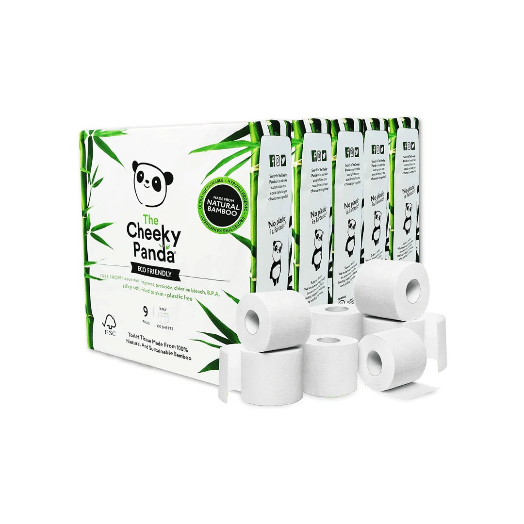 The Cheeky Panda Ltd 45 rolls of 200 Sheets Toilet Roll
